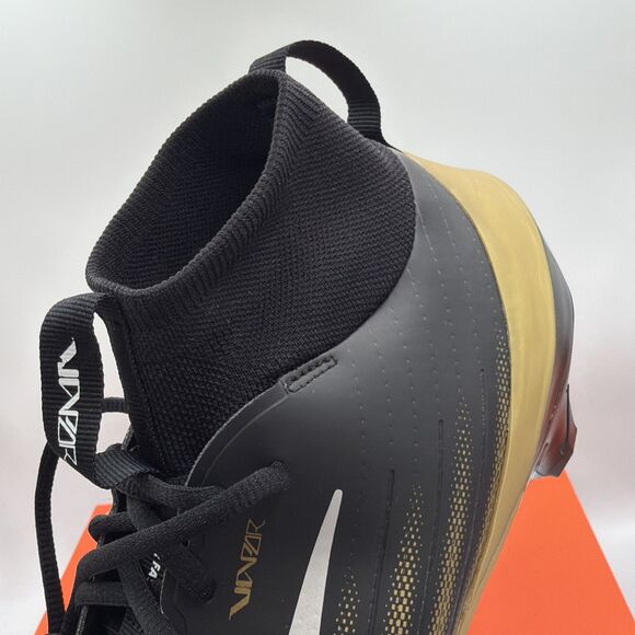 Nike Zoom Air Vapor Pro 1 Football Cleats Black Gold (FB3298-003) Men\'s Sz 12 main image 9